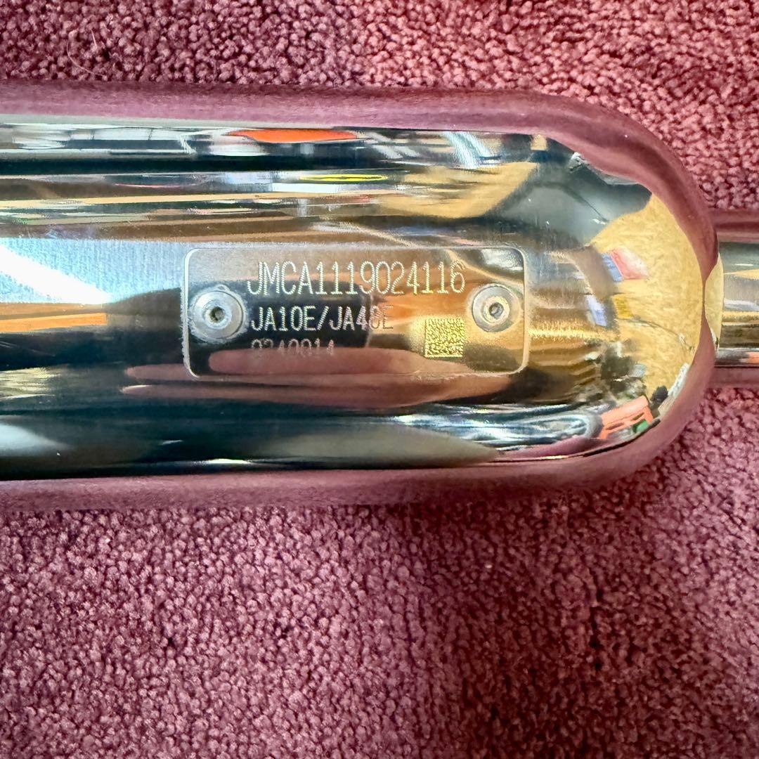 スーパーカブ　C125 JA48 TAKEGAWA キャプトンマフラー 武川