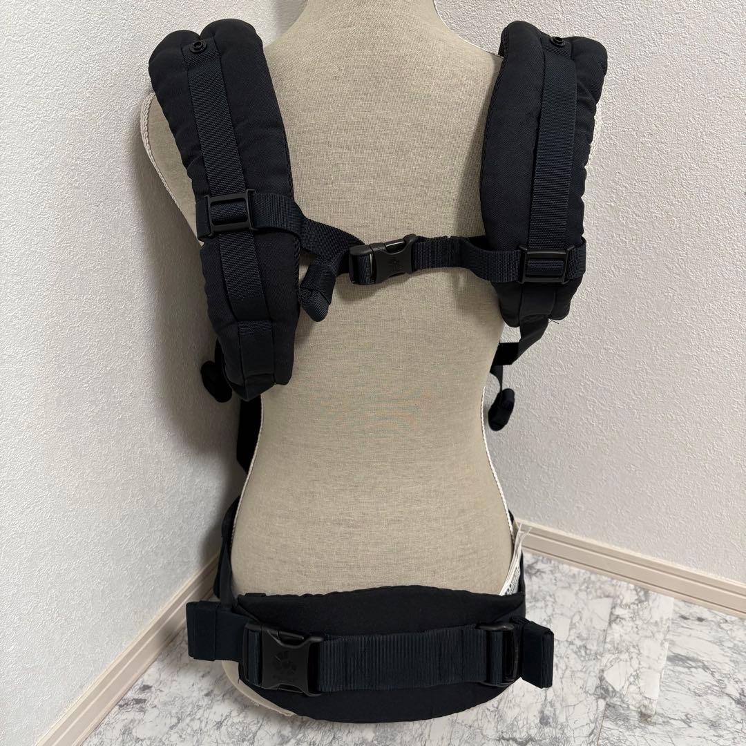 ほぼ新品‼️ケープ付き✨丸洗い済み✨エルゴ　オムニ　360 クールエアー　グレー