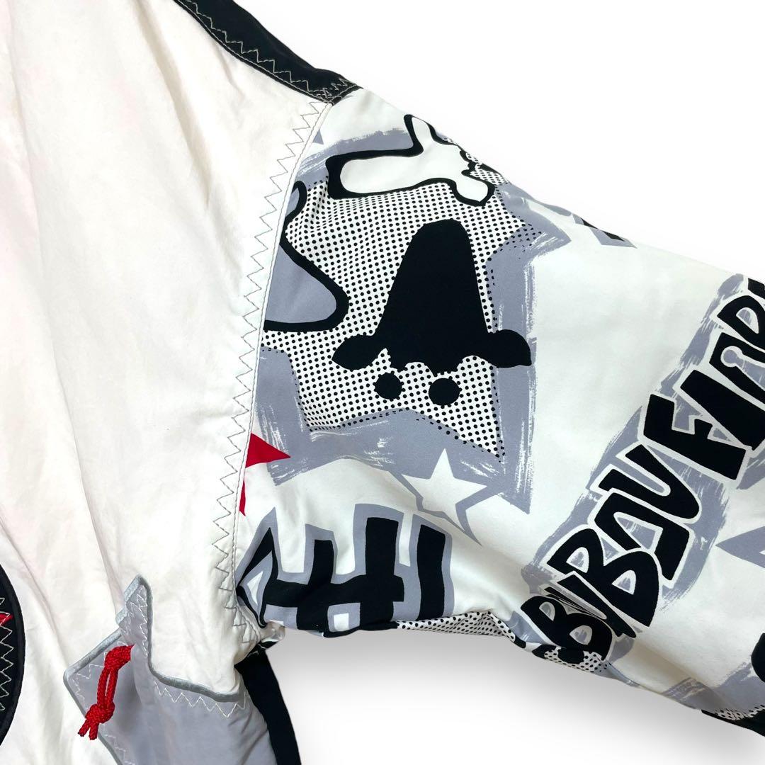 バウバウフィオーレ　アシックス　スノボーウェア(M/9)日本製　スキーウェア