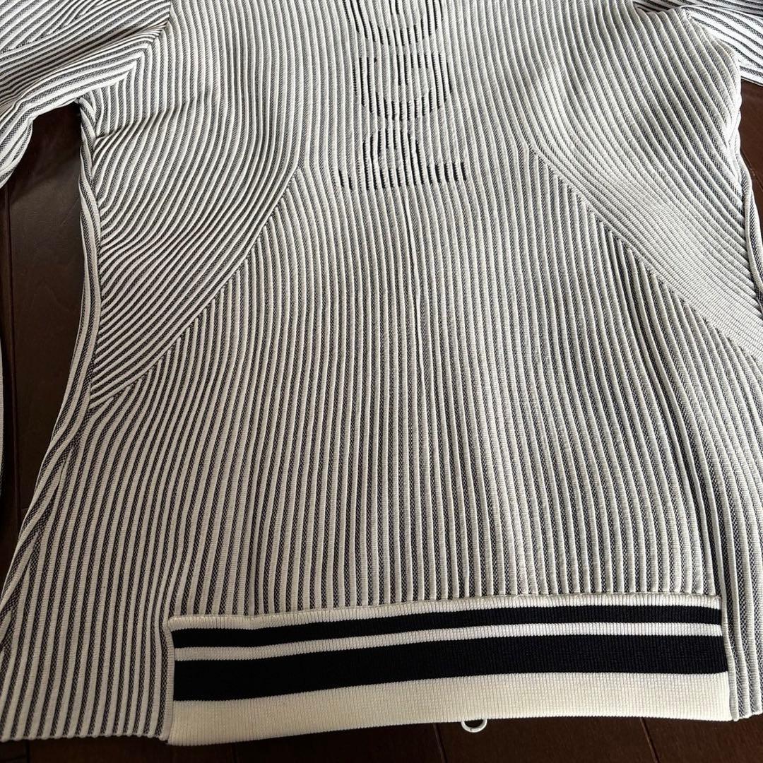 パーリーゲイツPGGポリエステルヤーン杢グレージャケットサイズ1