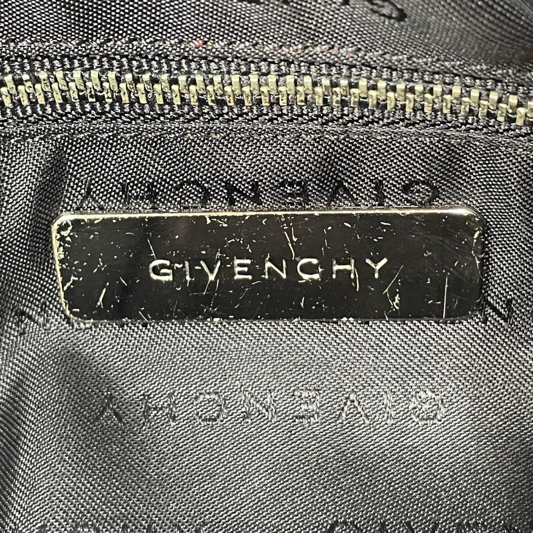 GIVENCHY 総柄4Gロゴ　ハンドバッグ　肩掛け　ベルトバックル
