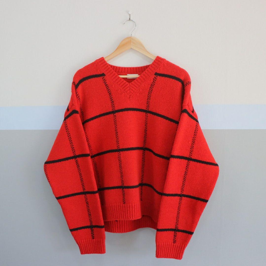 DRIES VAN NOTEN 17AW Vネックニット サイズS