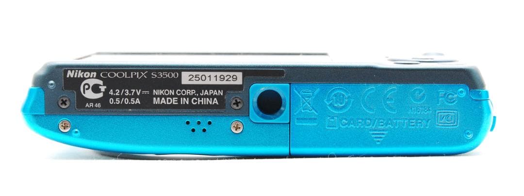 【美品/動作確認済】Nikon Coolpix S3500 バッテリー充電器付