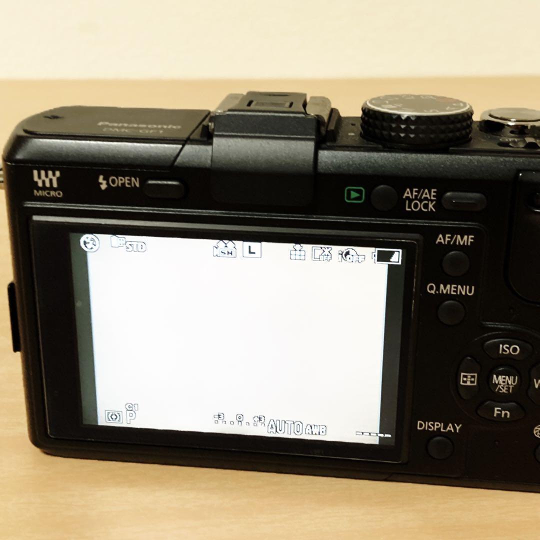 美品　Panasonic LUMIX DMC-GF1 ブラック　一眼レフ