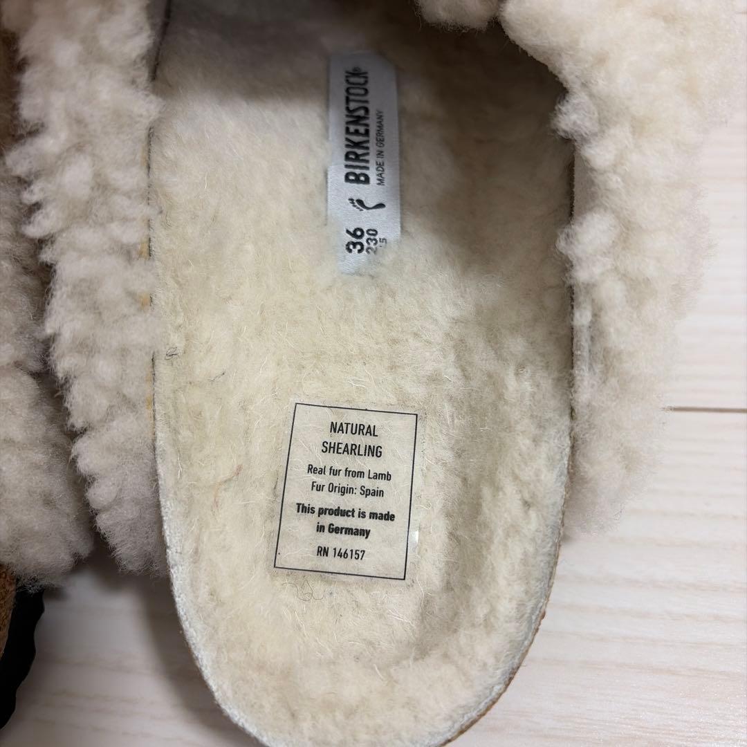 BIRKENSTOCK モコモコサンダル36 新品‼️ 本日限定価格‼️