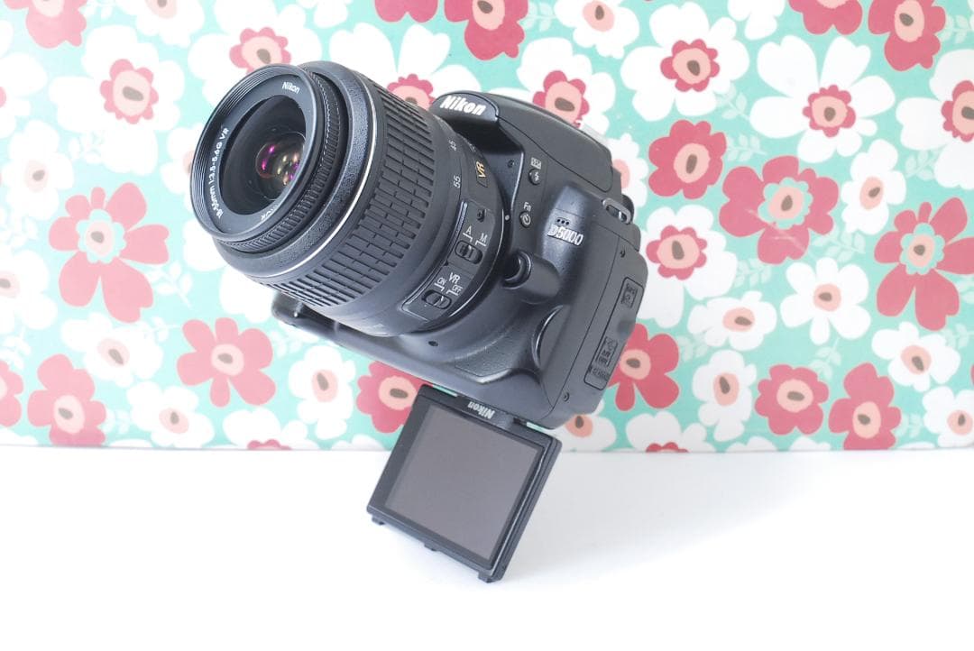 ❤初心者オススメ❤スマホ転送OK❤Nikon D5000❤自撮,動画OK❤