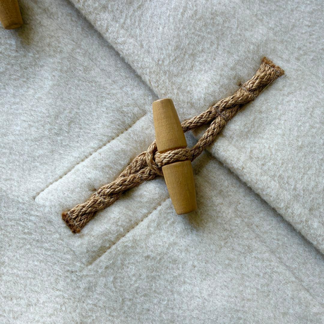 90's 英国製 Gloverall ダッフルコート アイボリー S 白タグ