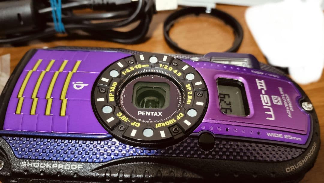 PENTAX WG-3 GPS パープル