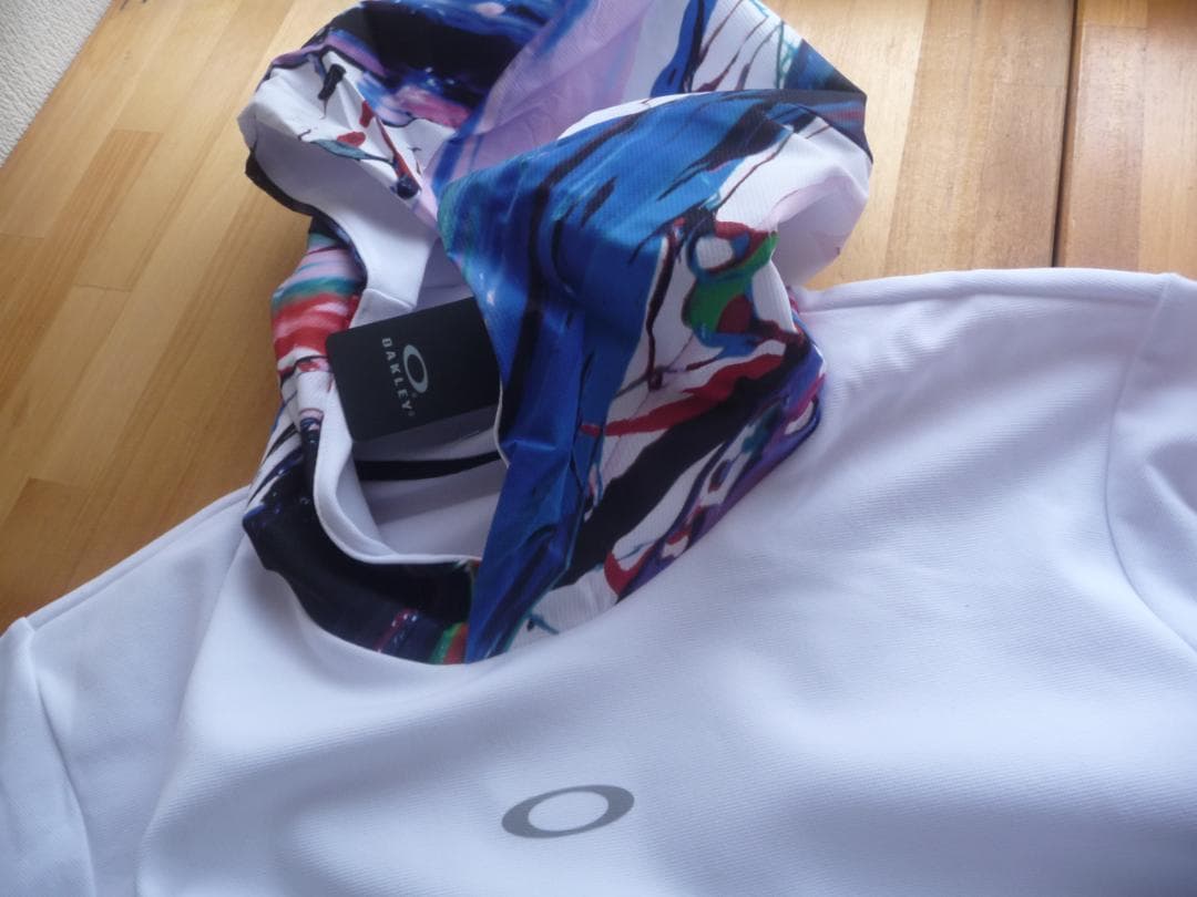 オークリー ENHANCE MY MOBILITY HOODY白L 新品未使用品