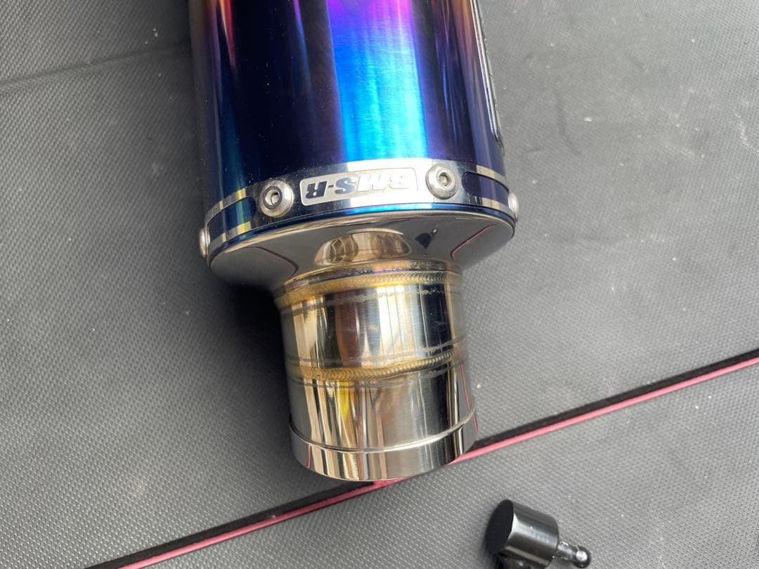 BEAMS マフラー JOG125 R-EVO ヒートチタン フルエキゾースト