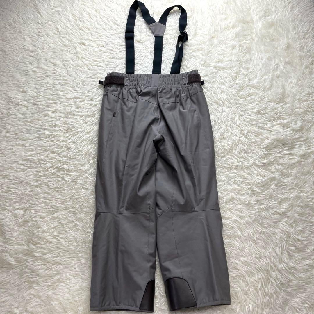 お洒落✨デサント スキーウェア 上下 セットアップ メンズ XL グレー 赤