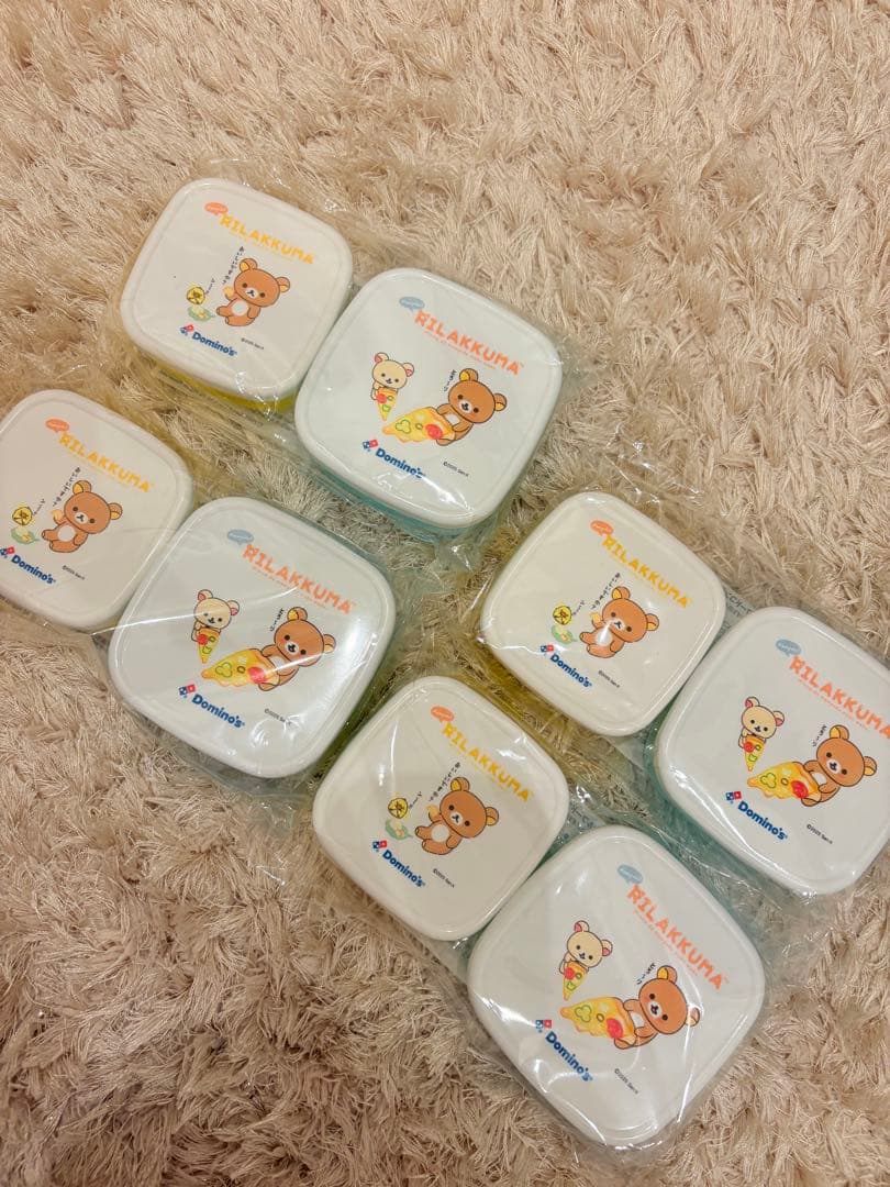 リラックマ ドミノピザコラボ 子ども用弁当箱