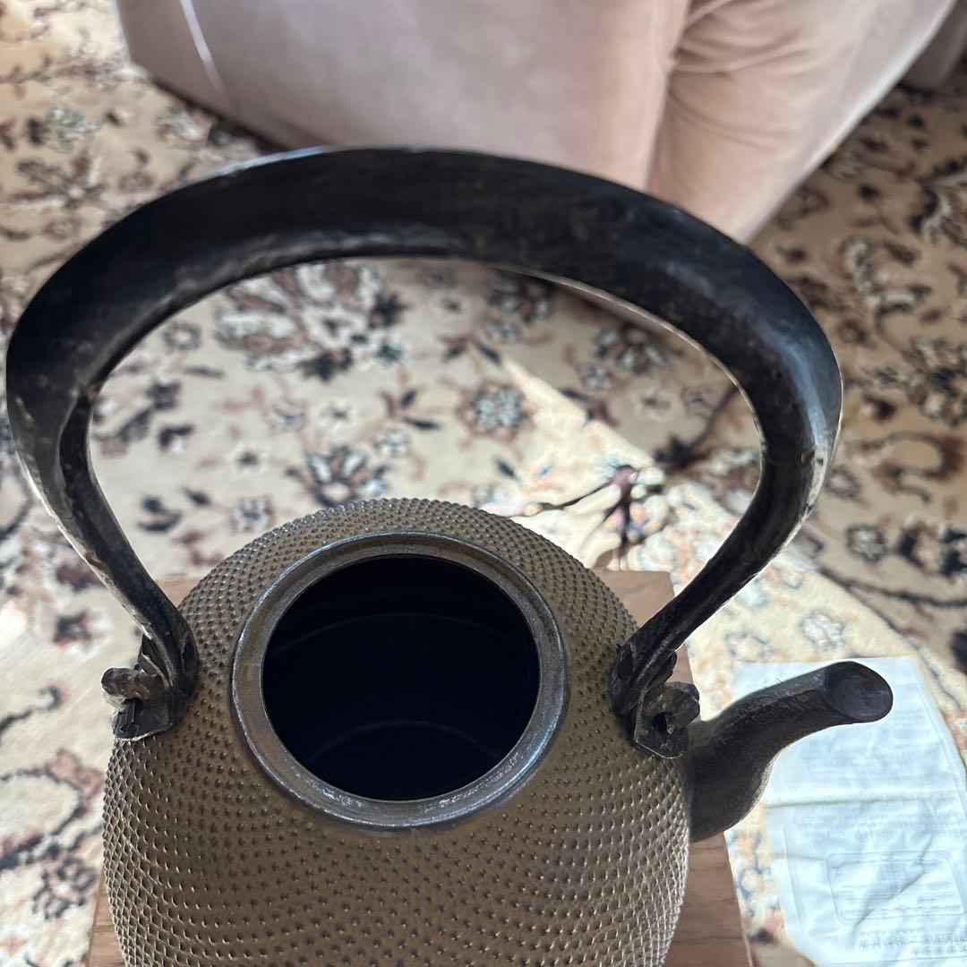 南部鉄瓶　霰