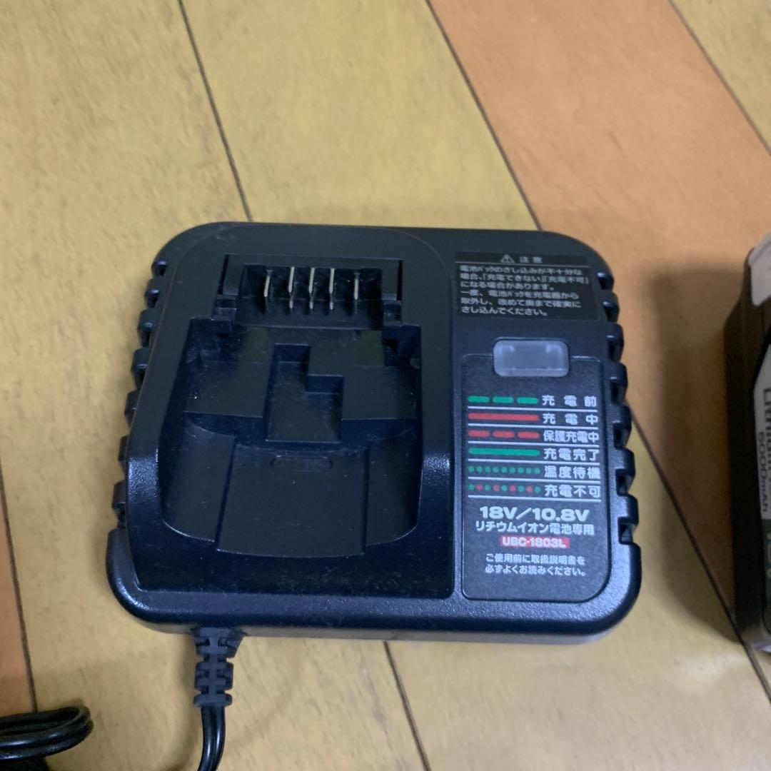 ぱん花　コードレス　RYOBI 京セラ　充電式高圧洗浄機バッテリー２個付