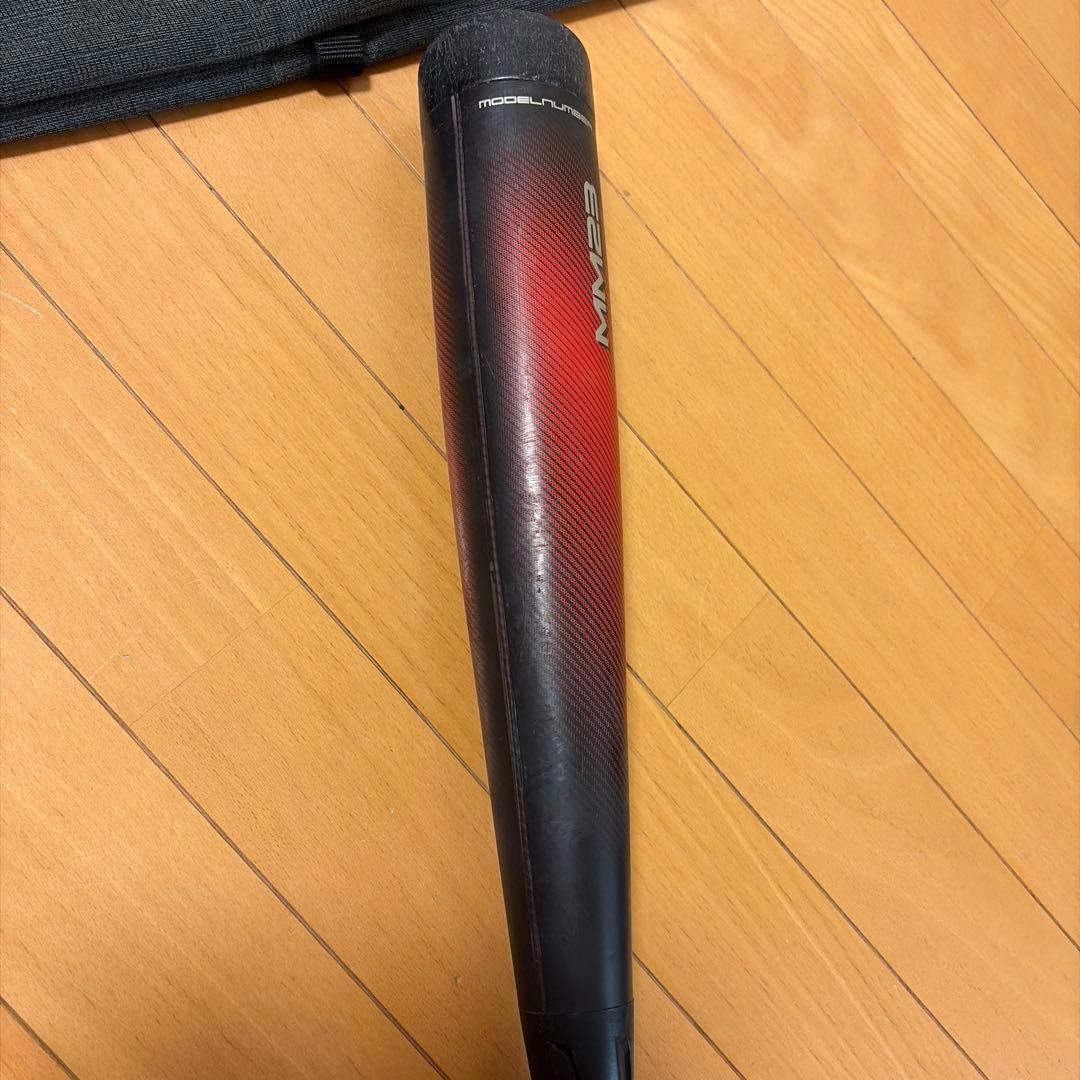 SSK MM23少年軟式野球バット80㎝690g バットケース付き　中古