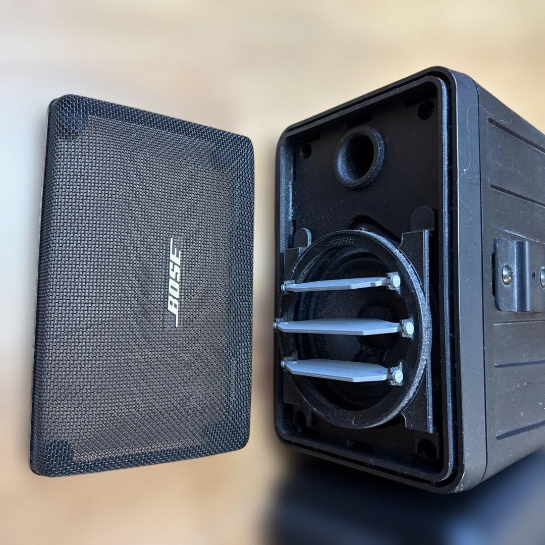 Bose スピーカー2台 アンプ スタンド付き