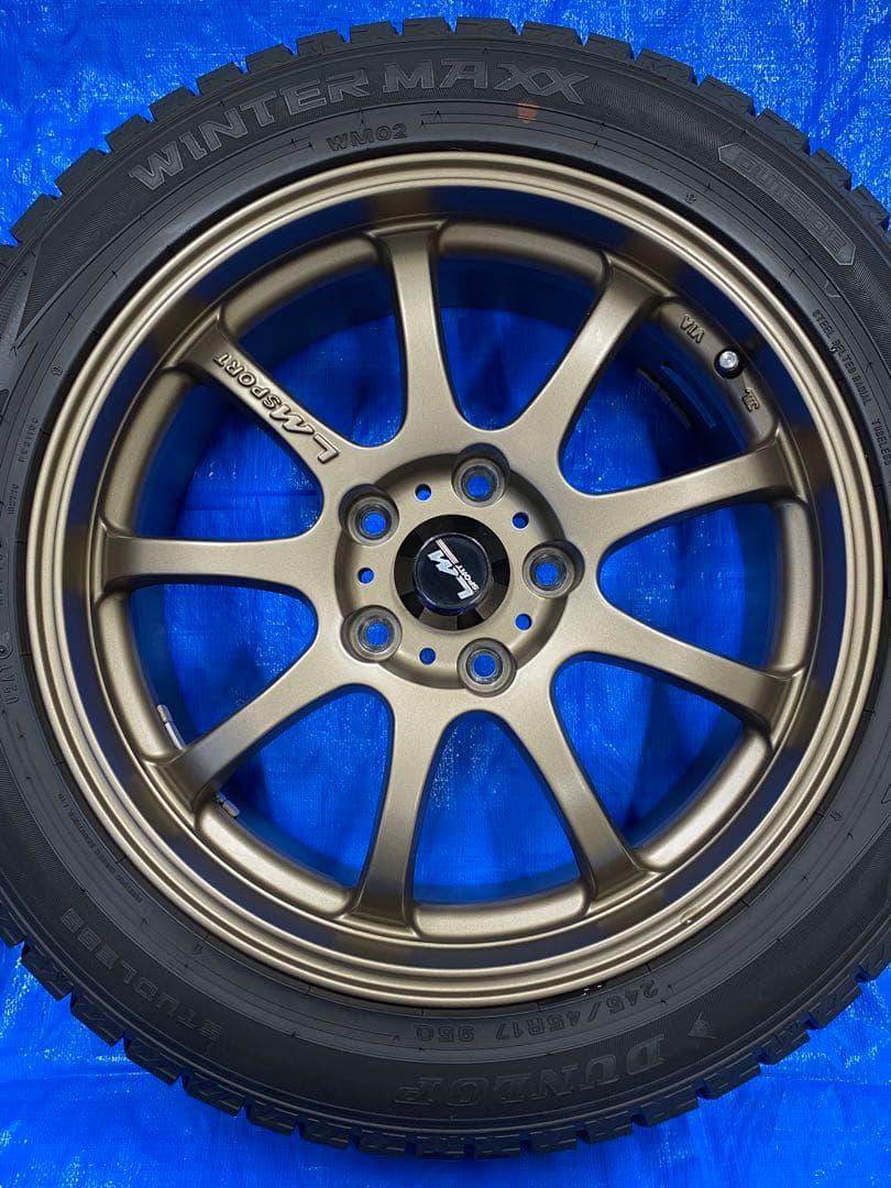タイヤ・ホイール LMSport Final 7.5J 5x114.3 +50 245/45/17