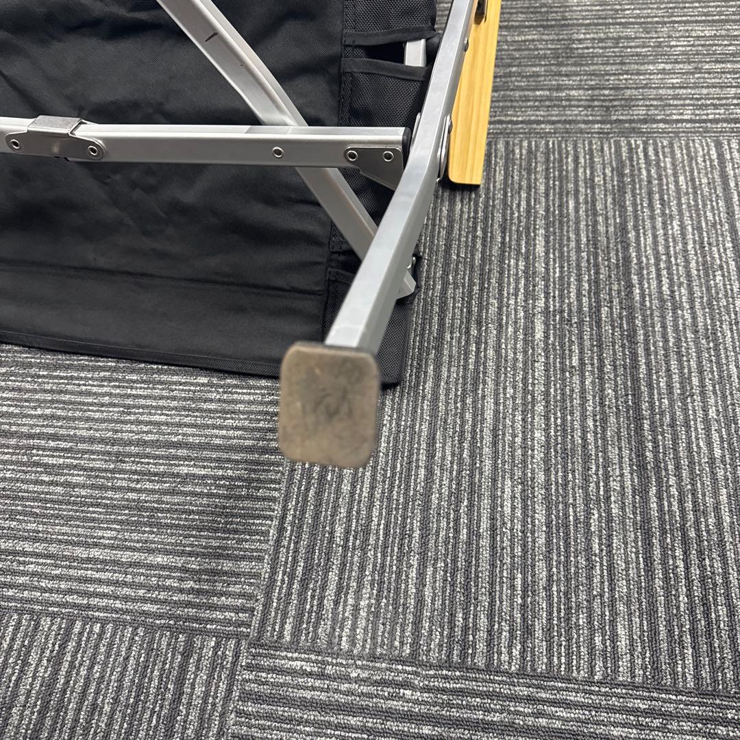 スノーピークのガーデンローチェア30 ブラック