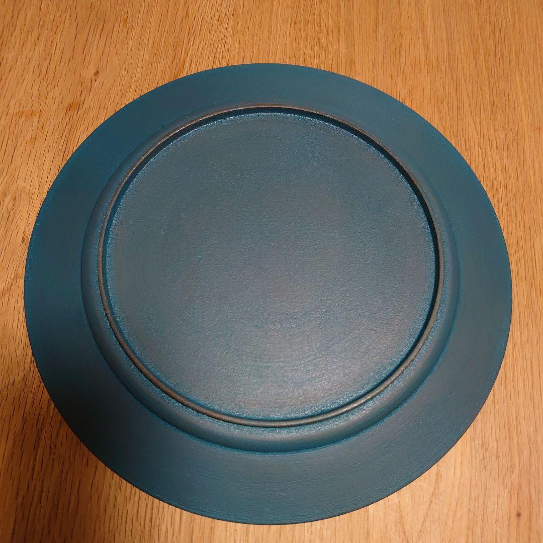 富井貴志さん　リムプレート　青