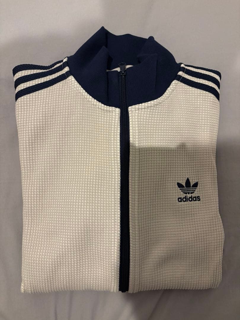adidas originals ワッフルトラックジャケット ネイビー
