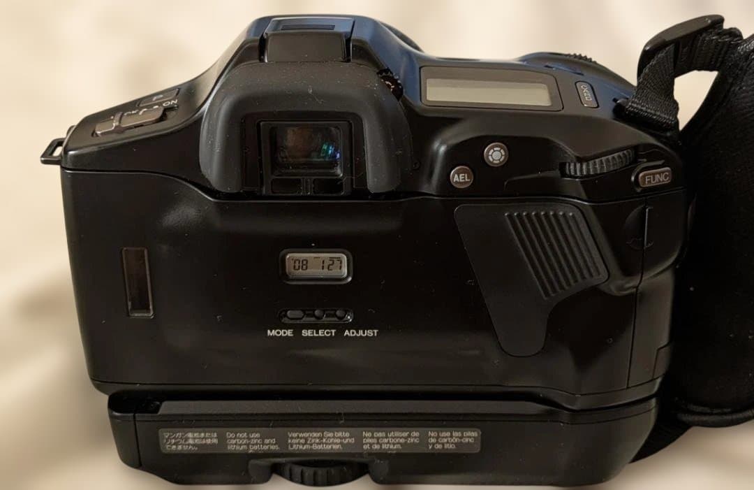 レア！MINOLTA 専用ハンドストラップ ミノルタ α9xi xiレンズ3本付