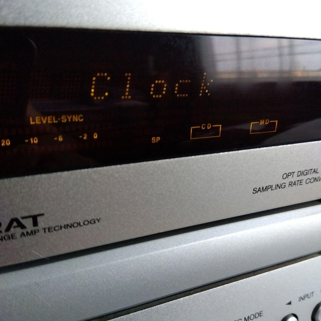 ONKYO FR-X9　CD/MD ミニコンポ本体 リモコン付属、取説あり！