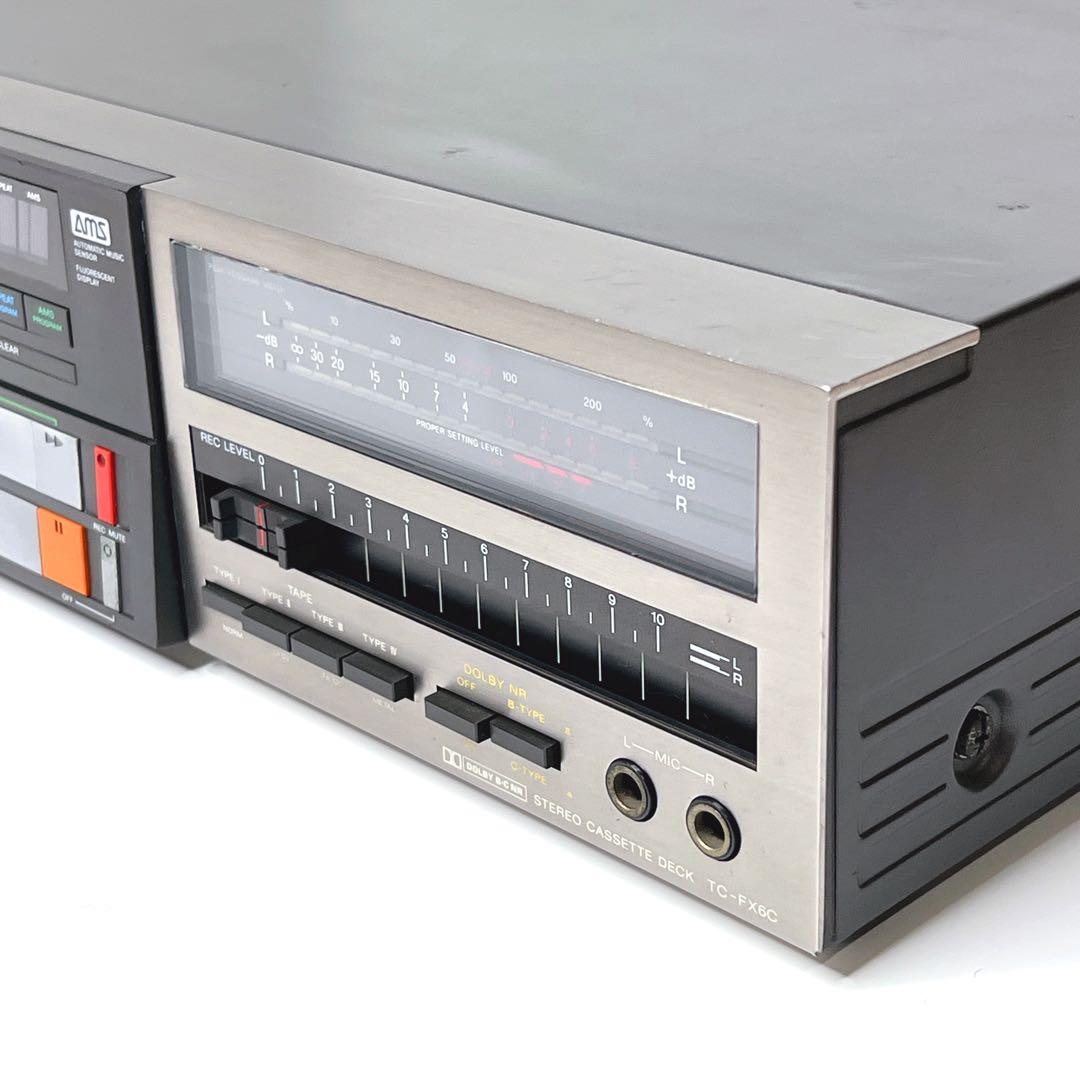 【美品・動作品】 SONY TC-FX6C カセットデッキ ソニー