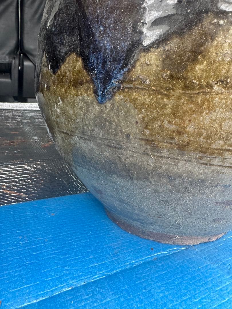 古民家　蔵出し　信楽焼？　古道具