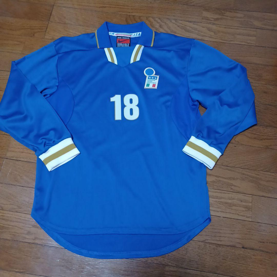 イタリア代表、バッジオ長袖レア