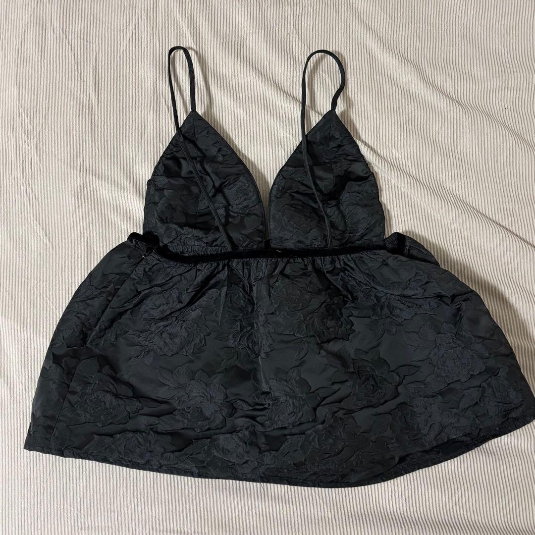 GANNI Botanical Jacquard キャミソールトップ