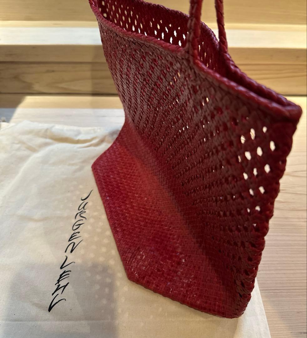 ヨーガンレール　メッシュバッグ　新品未使用　夏　ピンク色