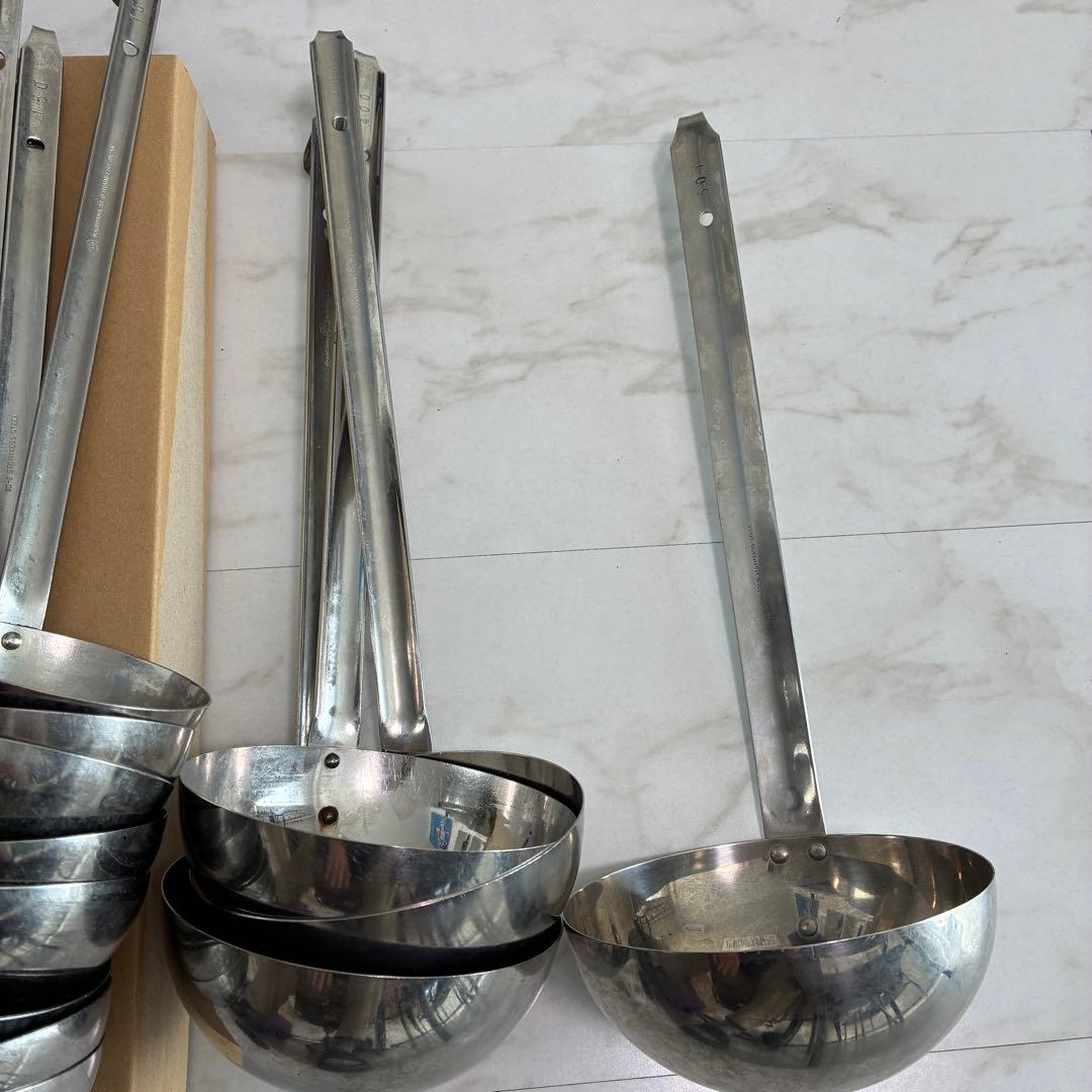 送料無料　調理用　ステンレスレードル　5本より販売　業務用　飲食店