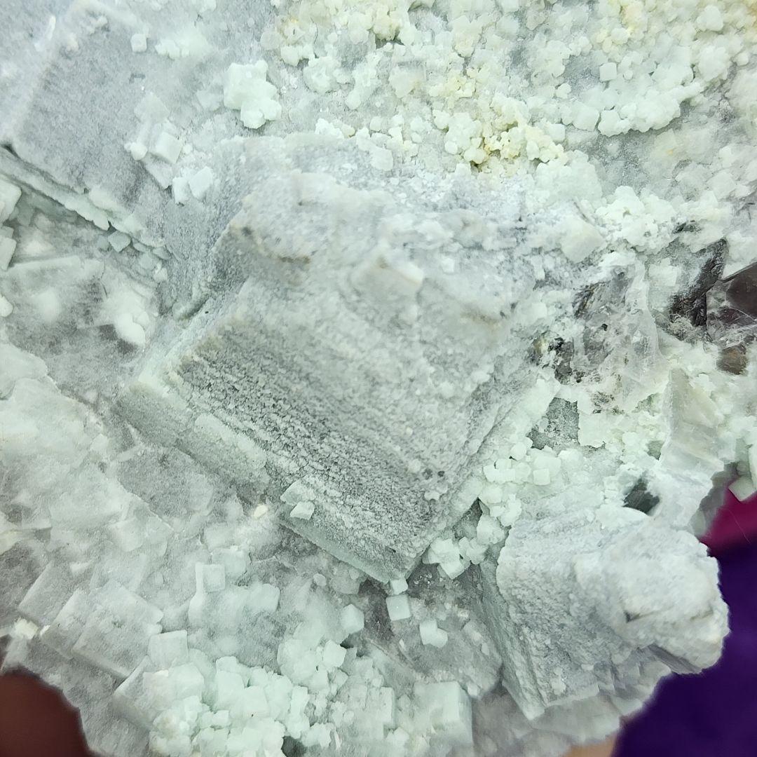 希少シュガーフローライト蛍石 天然石パワーストーン 約10cm