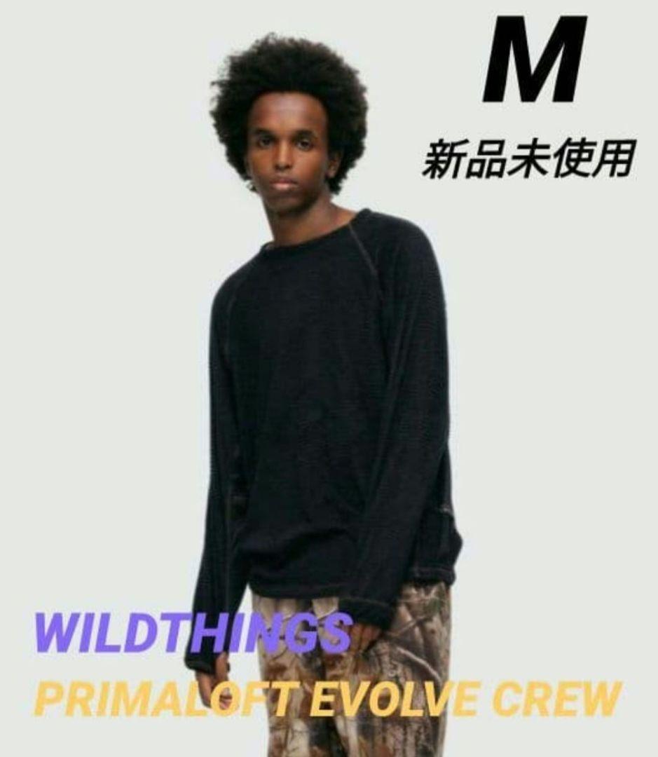 WILDTHINGS　高機能プリマロフトエボルブクルー　М　PRIMALOFT