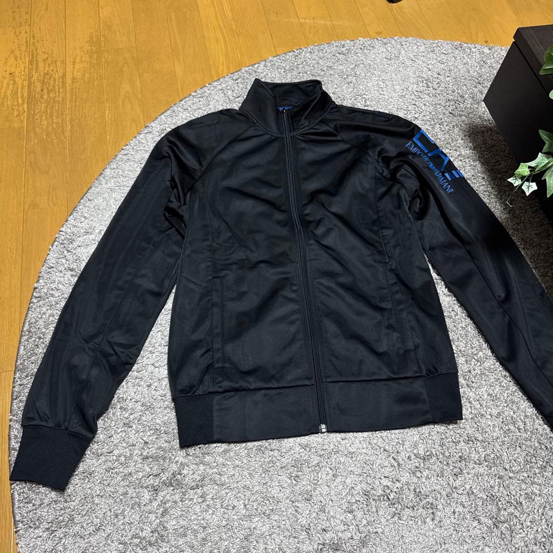 EMPORIO ARMANI EA7 ジャージ 上下 セットアップ ブラック S