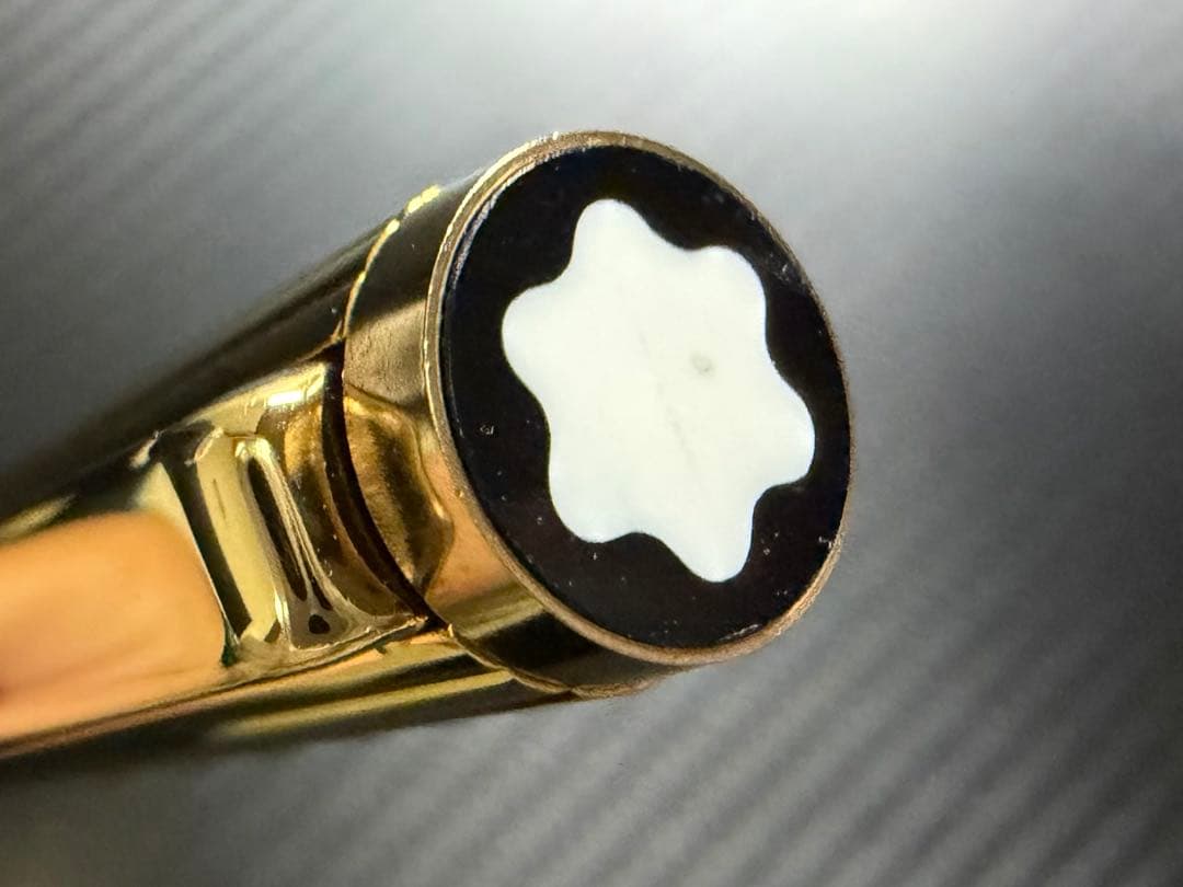 未使用に近い エボナイト芯 モンブラン ノブレス ゴールド EF 極細字 万年筆