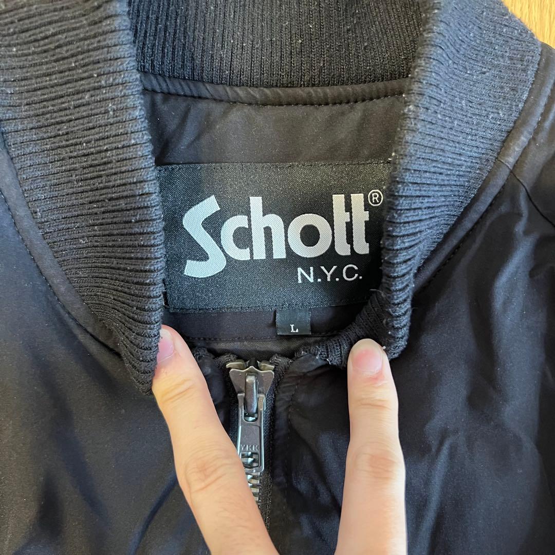 SCHOTT ショット 中綿ブルゾン ジャケット メンズ エムエーワン