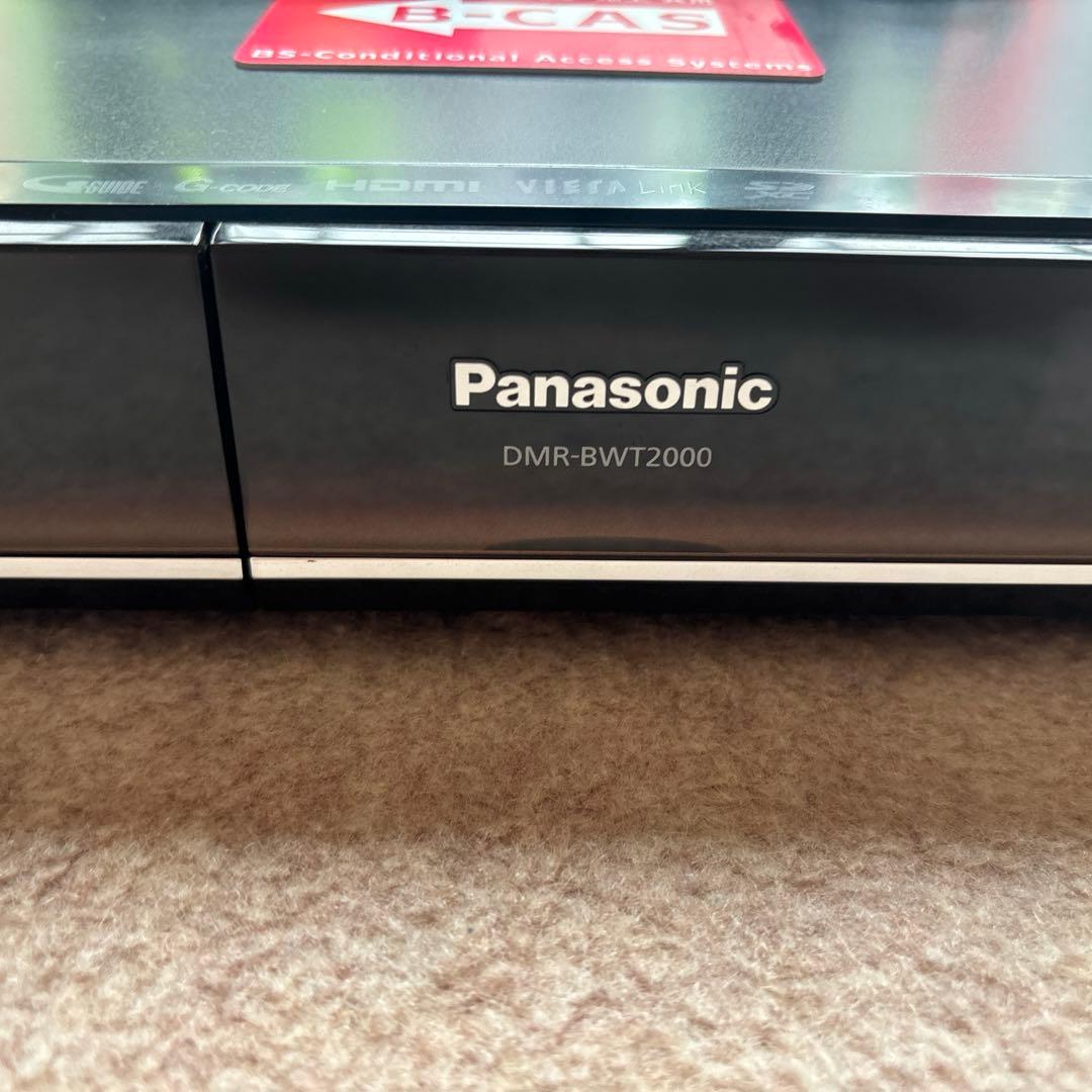 Panasonic DIGA Blu-rayレコーダー　DMR-BWT2000