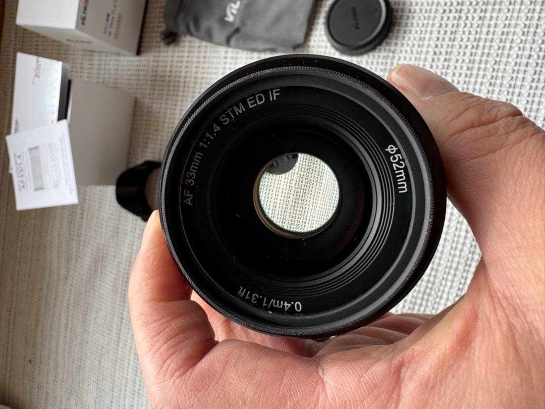 VILTROX 33mm F1.4 STM XF富士フイルム