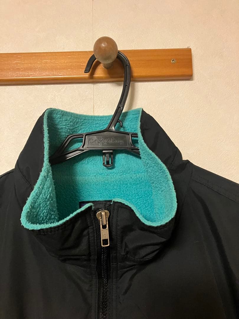 『美品』雪なしタグ93年USA製パタゴニアシェルドシンチラ　　ブラック…XL