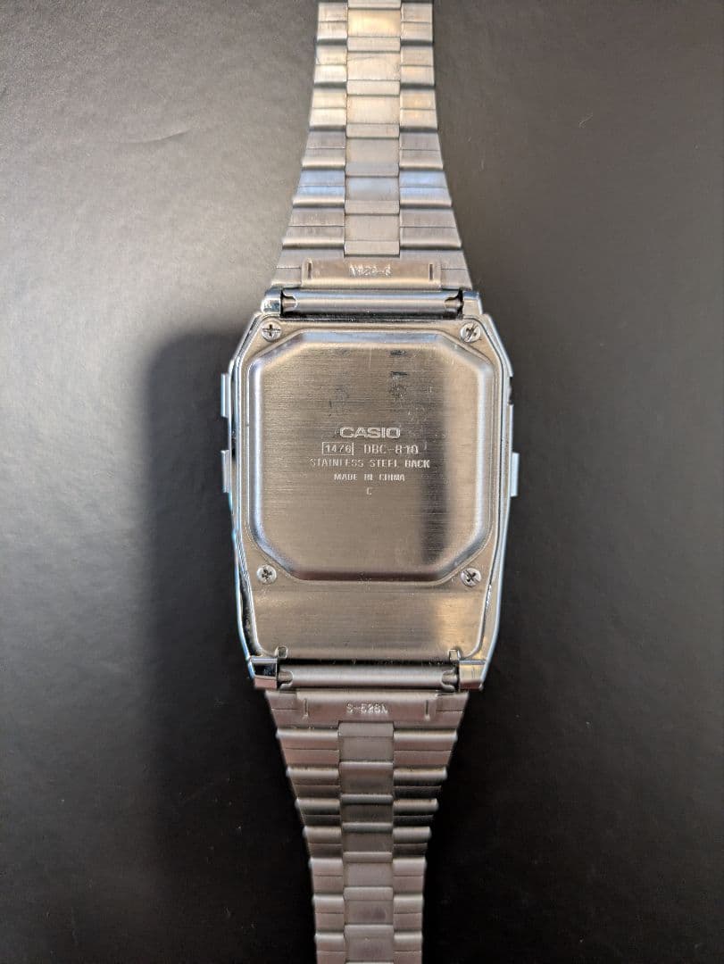 美品　CASIO カシオ DATA BANK 80　データバンク　電池新品