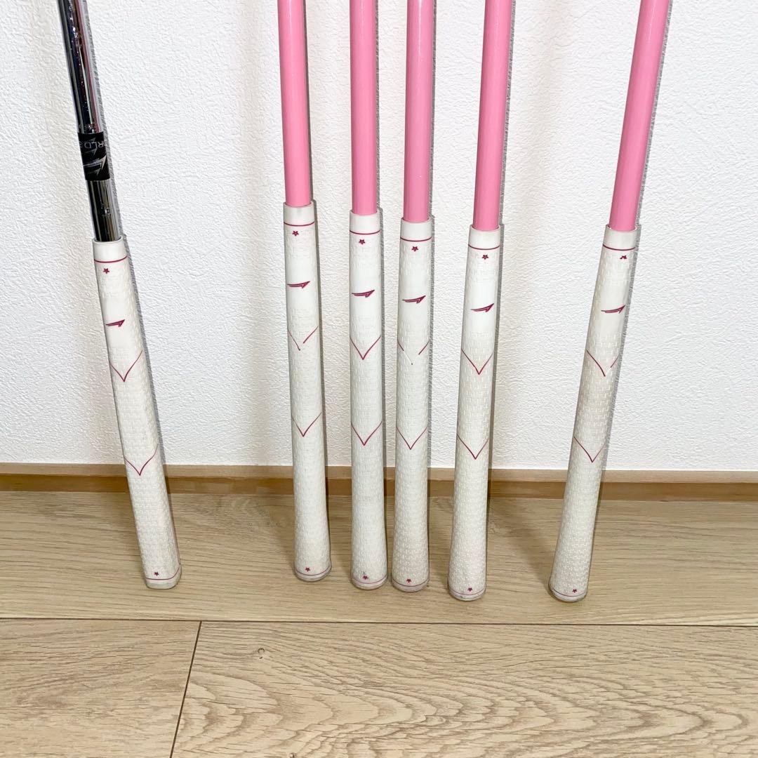 格安☆レディース用ゴルフクラブセット ワールドイーグル☆キャディバッグ付☆初心者