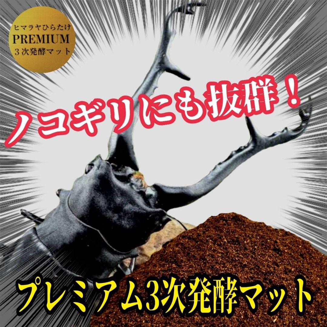 アンタエウスに抜群！プレミアム3次発酵マット【40リットル】バクテリア強化配合