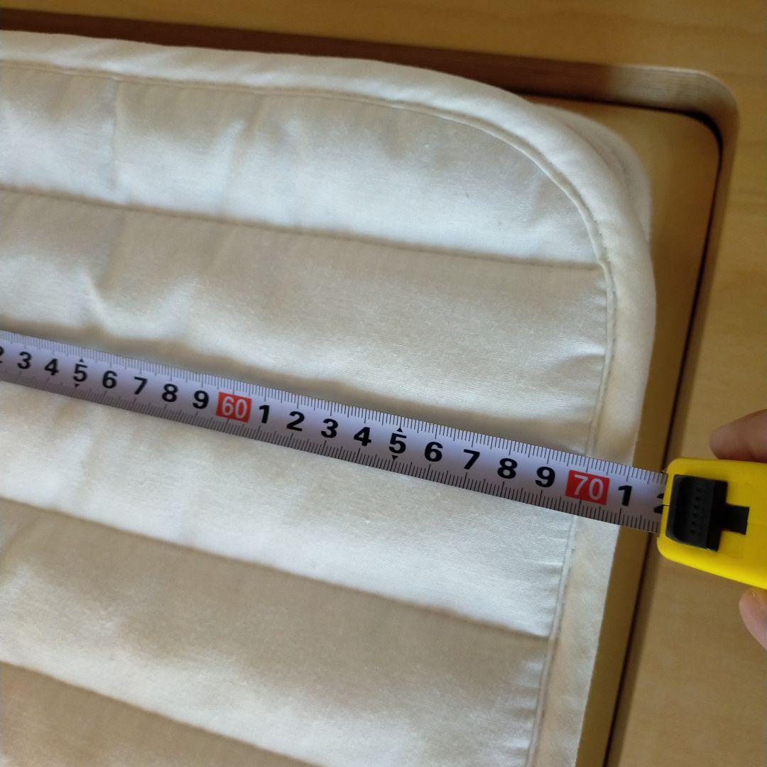 子供用木製ベッド　マットレスつき