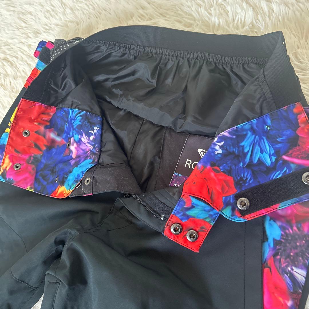 美品　ROXYスノボウエア　上下セット　蜷川実花コラボ　花柄　M L