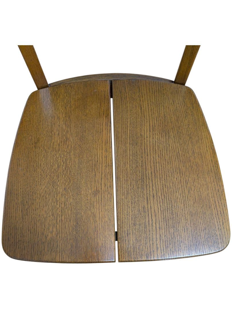 ①浜本工芸 ダイニングチェア ２脚セット DC-20 ヴィンテージ 木製