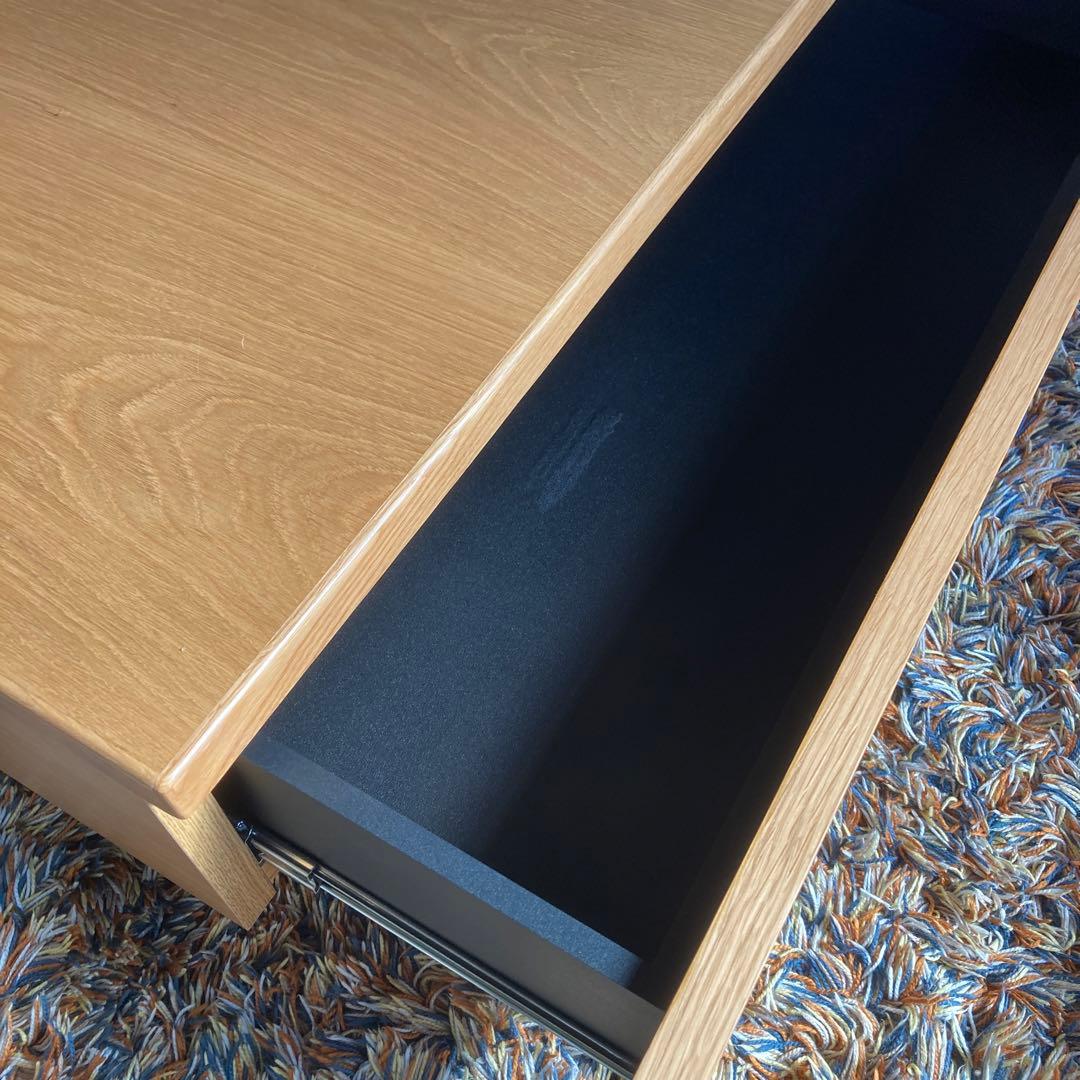 大川家具　正方形リビングテーブル　センターテーブル