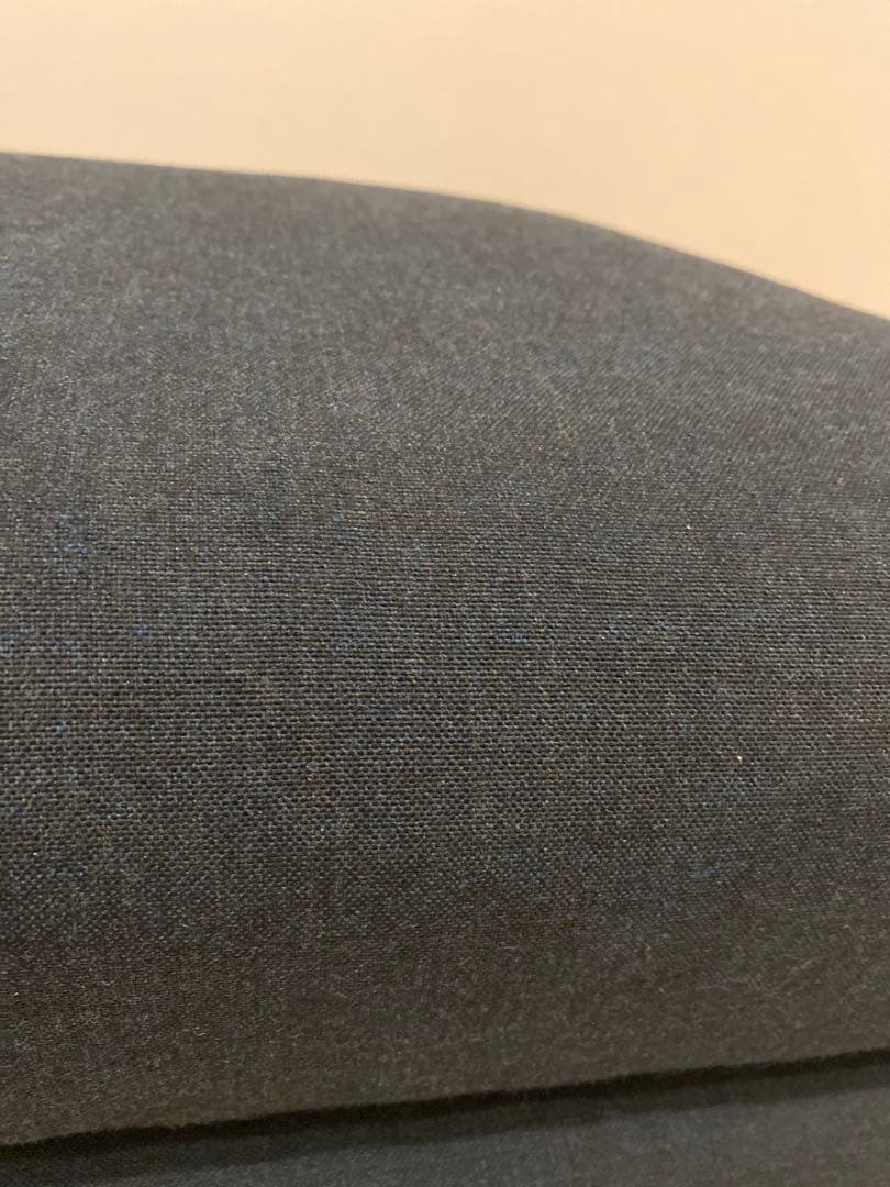 無印良品　フェザーオットマン大　kvadrat remix2 ネイビーカバー付き