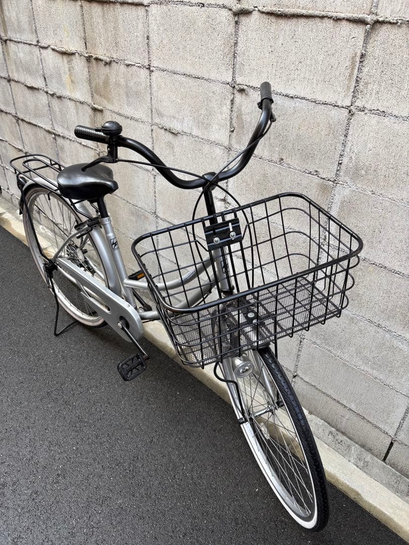 シティサイクル　シルバー