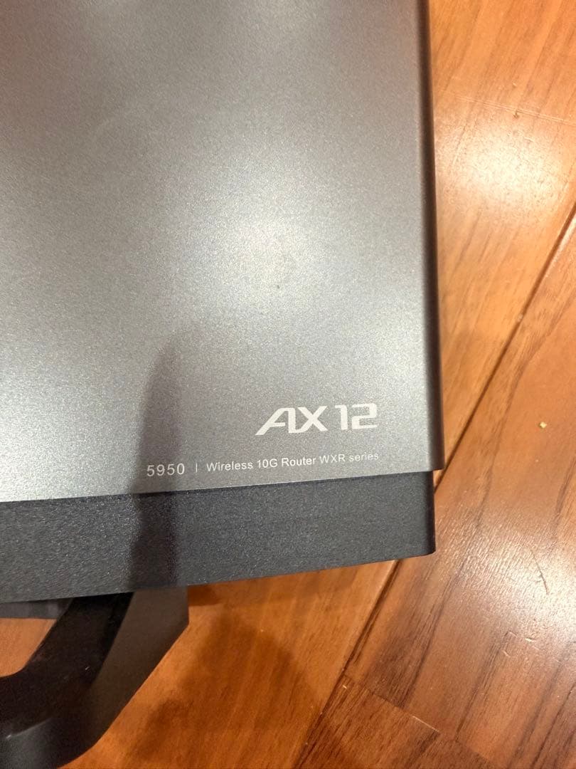 BUFFALO WXR-5950AX12 無線LAN 4本アンテナ　現状品